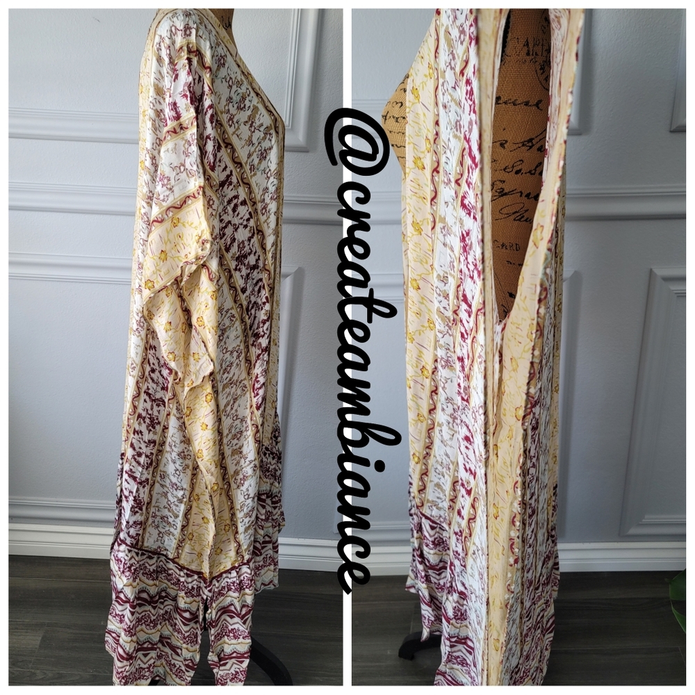Free People Ruffle Kimono - Picture 4 of 5